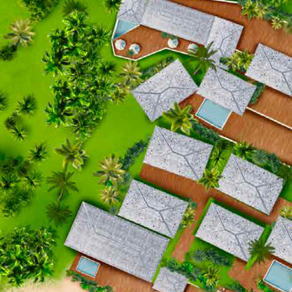 Plan de situation - Resort Cheval Blanc Saint Barth